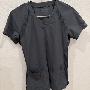 Med Couture gray scrub set XS